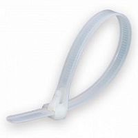 Стяжки нейлоновые Fortisflex КСР 7,5*300 (б) (100шт.)  картинка
